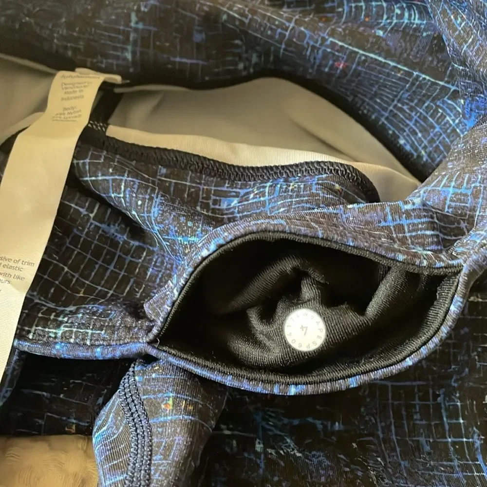 Lululemon Wunder Under High-Rise Tight 28” Size 4 In City Lights Multi s…